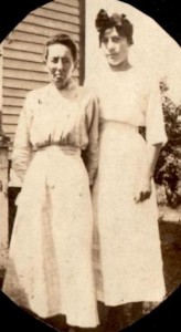 Ethel Kerr and her great-aunt Ellen Tenniswood